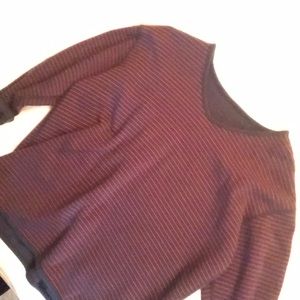 Stripped long sleeve shirt